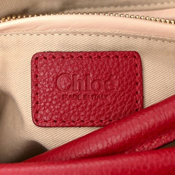 Chloe Calfskin Medium Paraty Acerola Bag - Picture 7 of 11